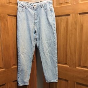 Light Blue 16p Eddie Bauer Loose Fit Jeans, Real Pockets! 100% Cotton